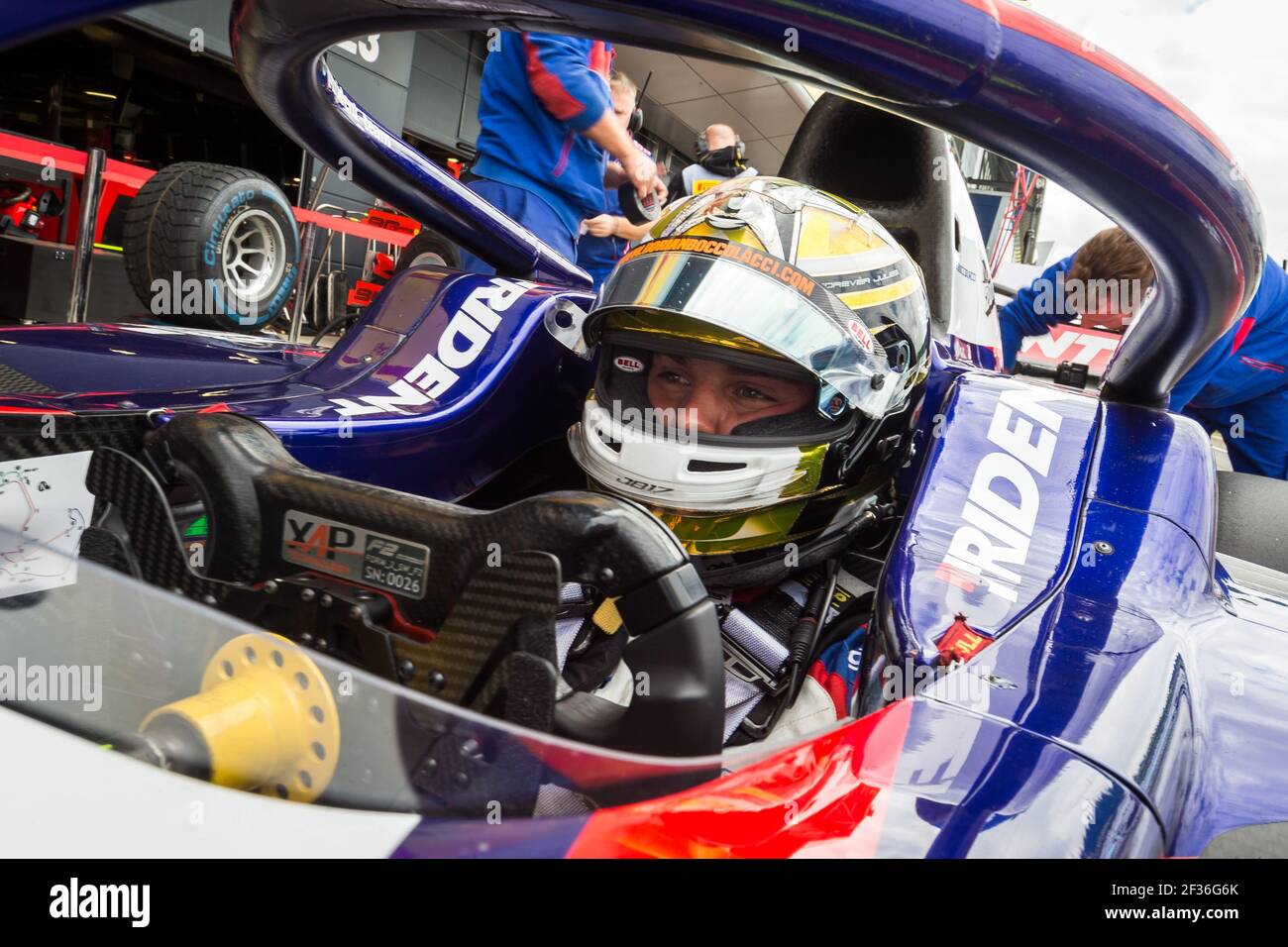 BOCCOLACCI Dorian,Trident, portrait during the 2019 FIA Formula 2 ...