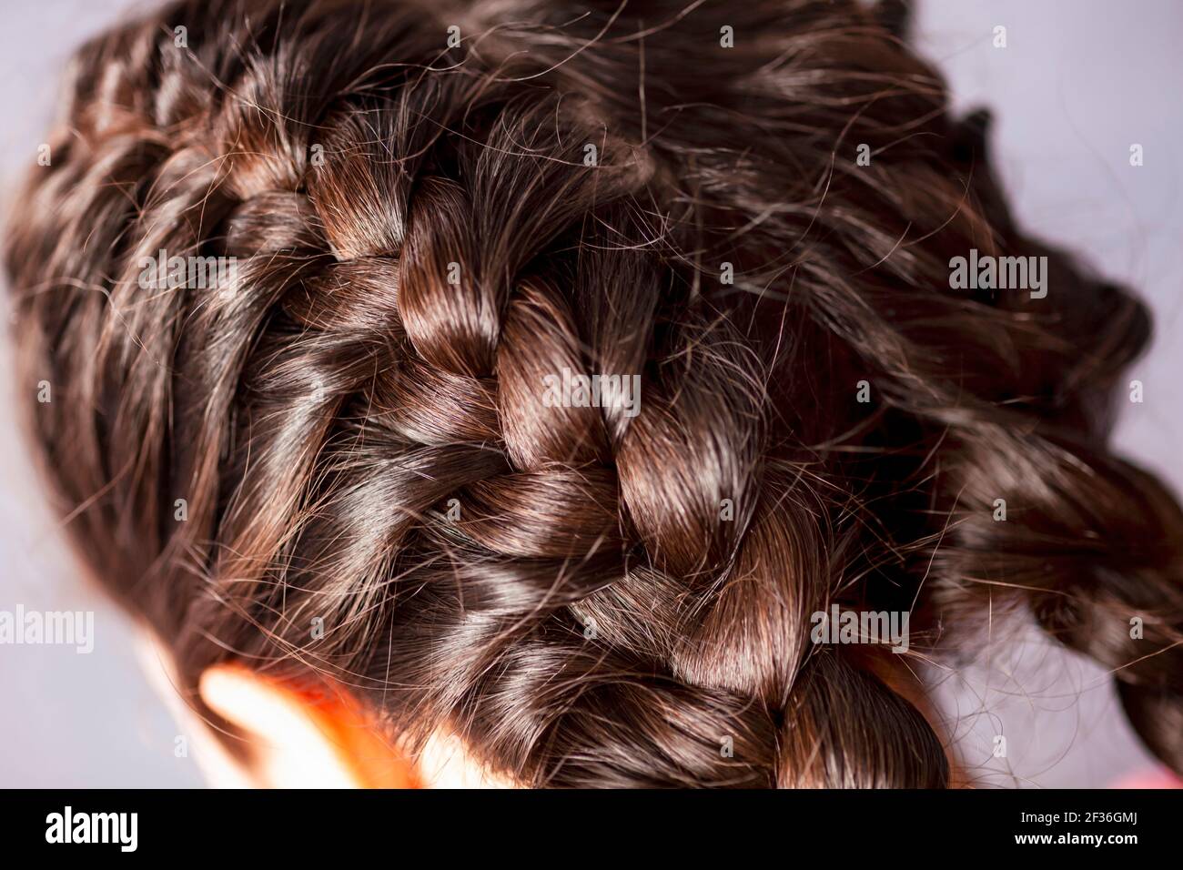 Braided Hair Styles High Resolution Stock Photography And Images Alamy