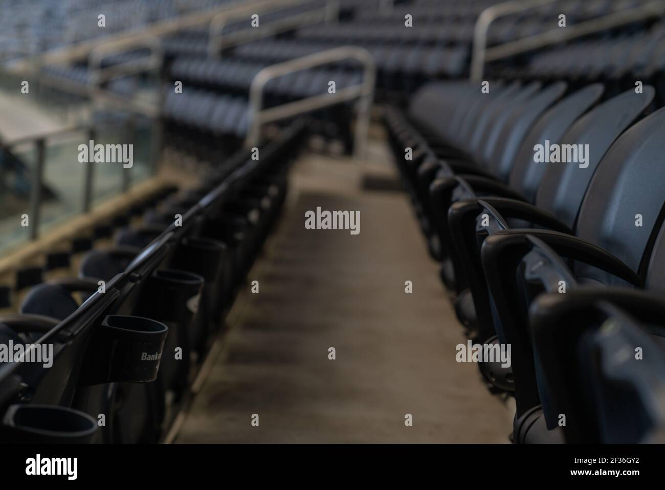 Empty Staduim Stock Photo