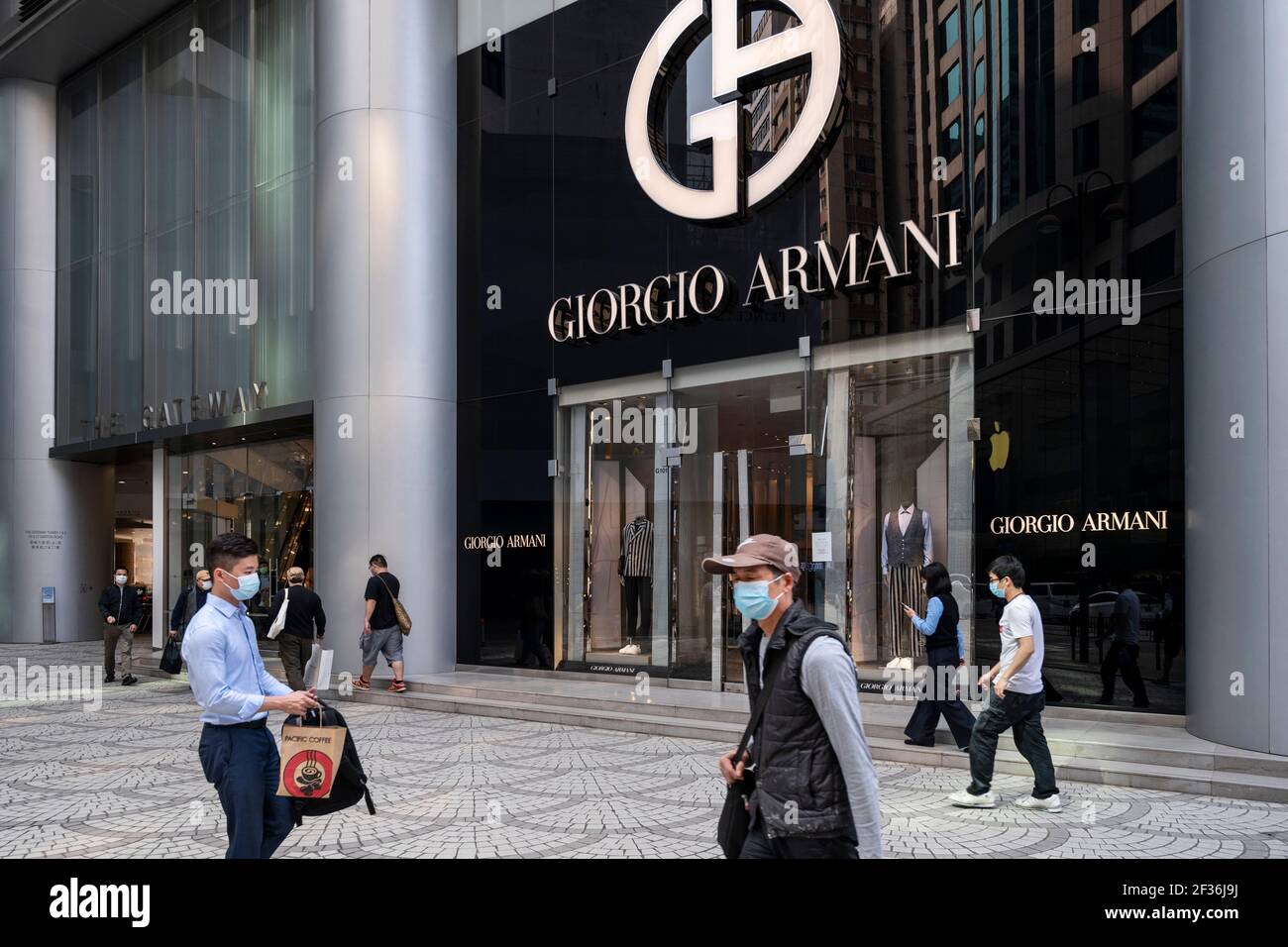 Giorgio armani store hong kong hi-res stock photography and images - Alamy