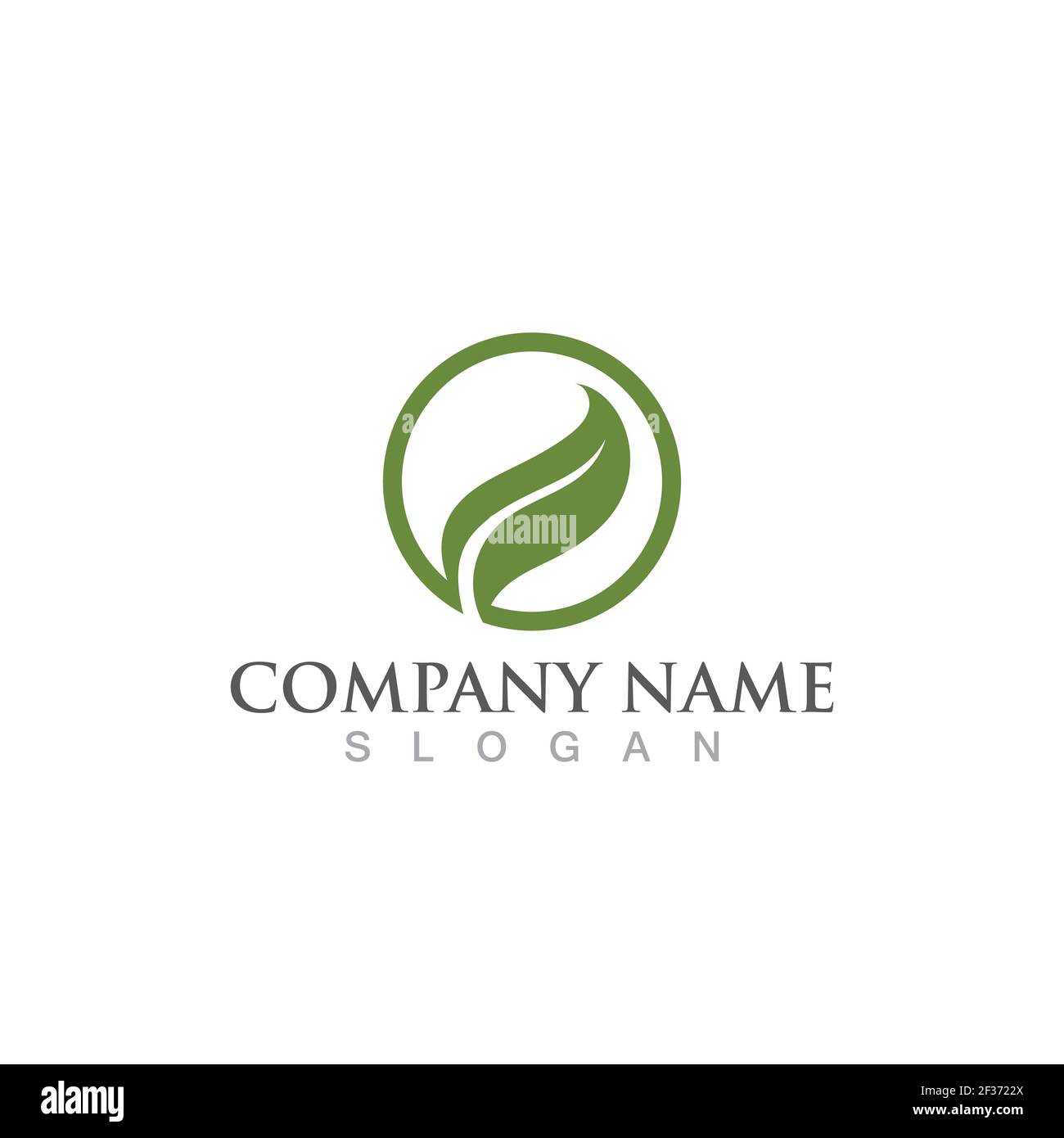 Leaf green tree logo and symbol vector Stock Vector Image & Art - Alamy