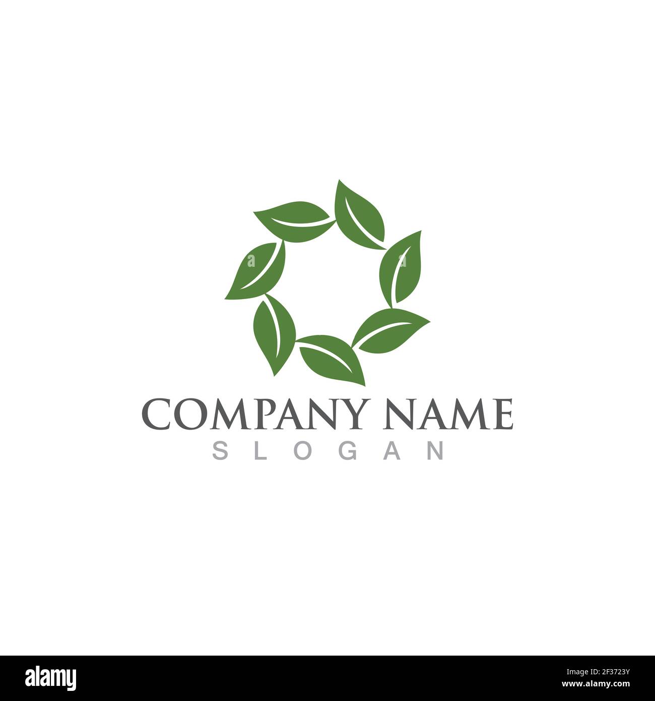 Leaf green tree logo and symbol vector Stock Vector Image & Art - Alamy