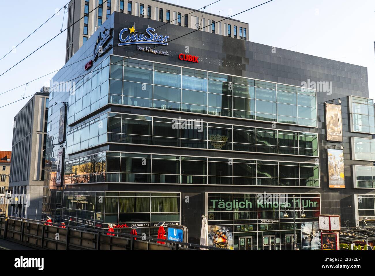 CineStar movie Theater in Berlin CITY OF BERLIN, GERMANY MARCH 11, 2021 Stock Photo Alamy