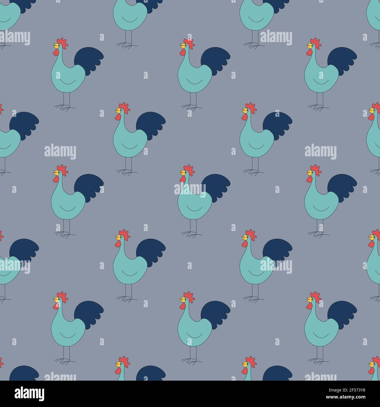 Rooster cartoon Stock Vector Images - Alamy