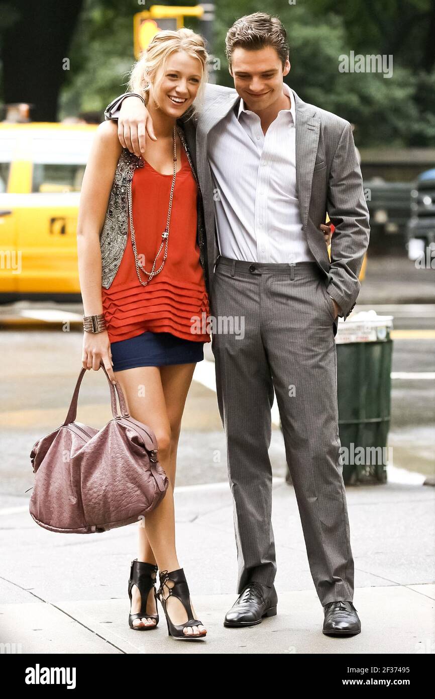 Usa Blake Lively And Sebastian Stan In The C Cw Warner Bros Tv Series Gossip Girl 07c12 Plot Privileged Teens Living On The Upper East Side Of New York Can Hide No Secret
