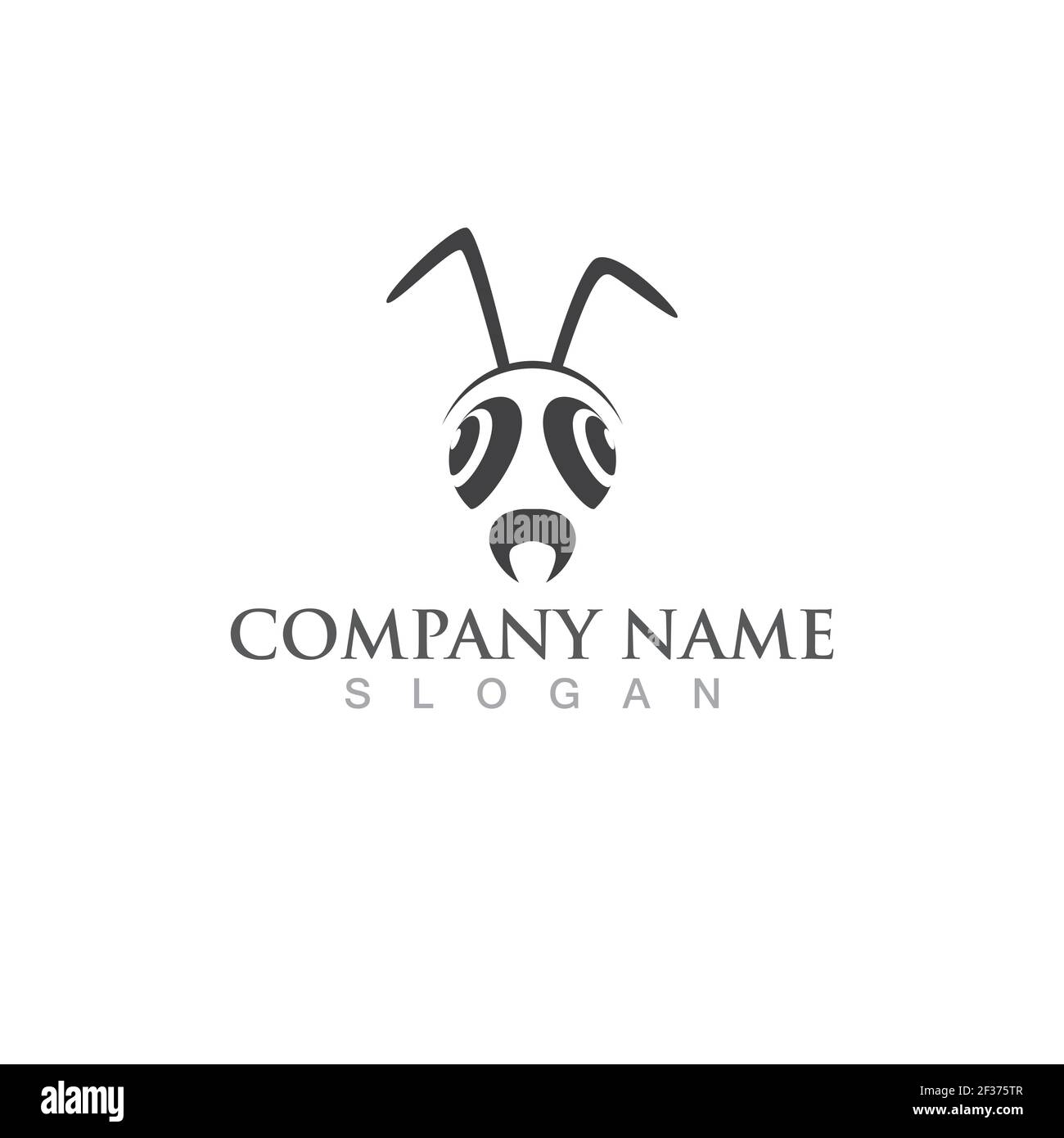 Ant Logo And Symbol Vector Stock Vector Image & Art - Alamy