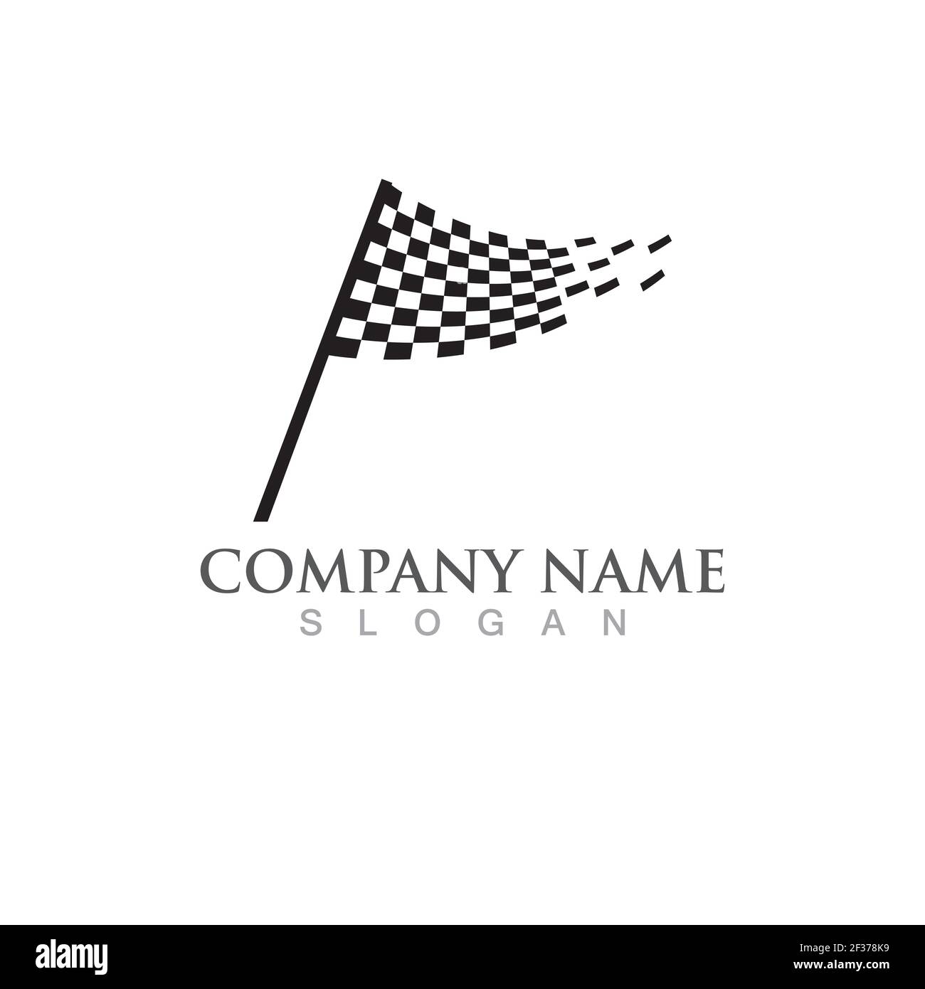 Race flag logo and symbol vector Stock Vector Image & Art Alamy