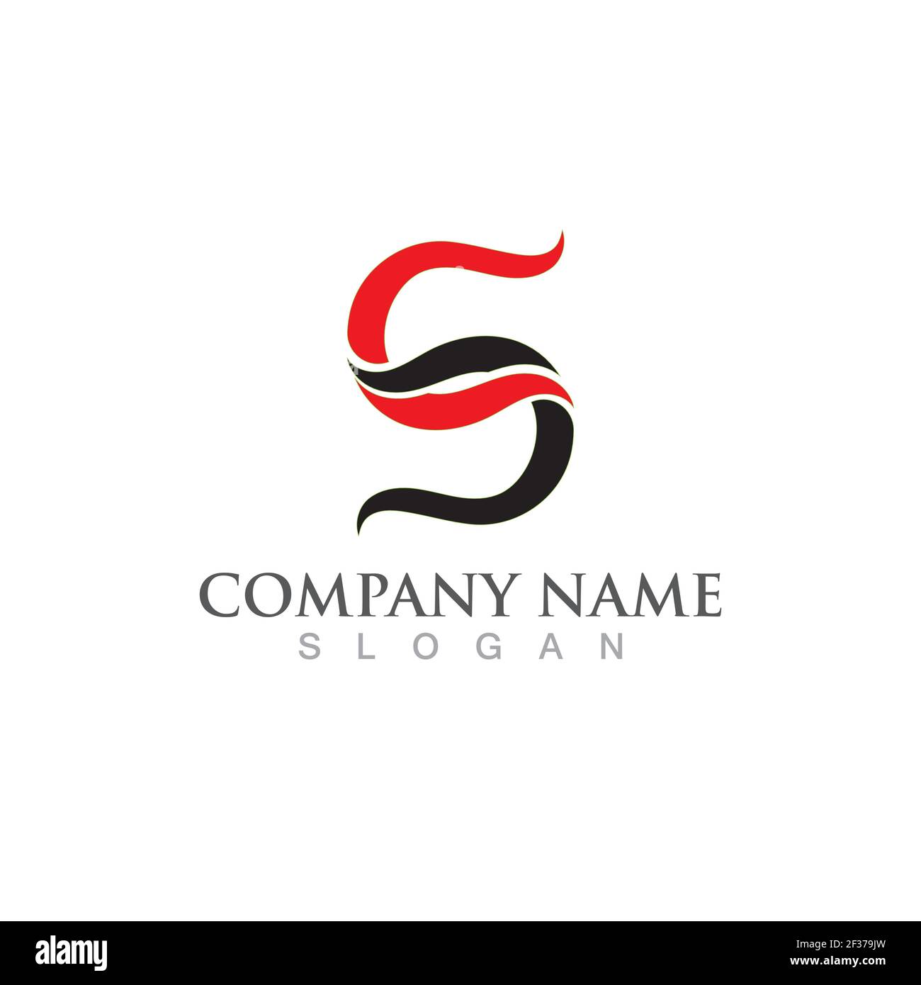 Business corporate S letter logo design vector Stock Vector Image & Art ...