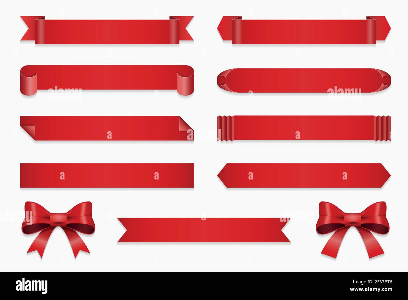 Straight Ribbon Banner Vector Colorful Straight Ribbon Vector, Ribbon,