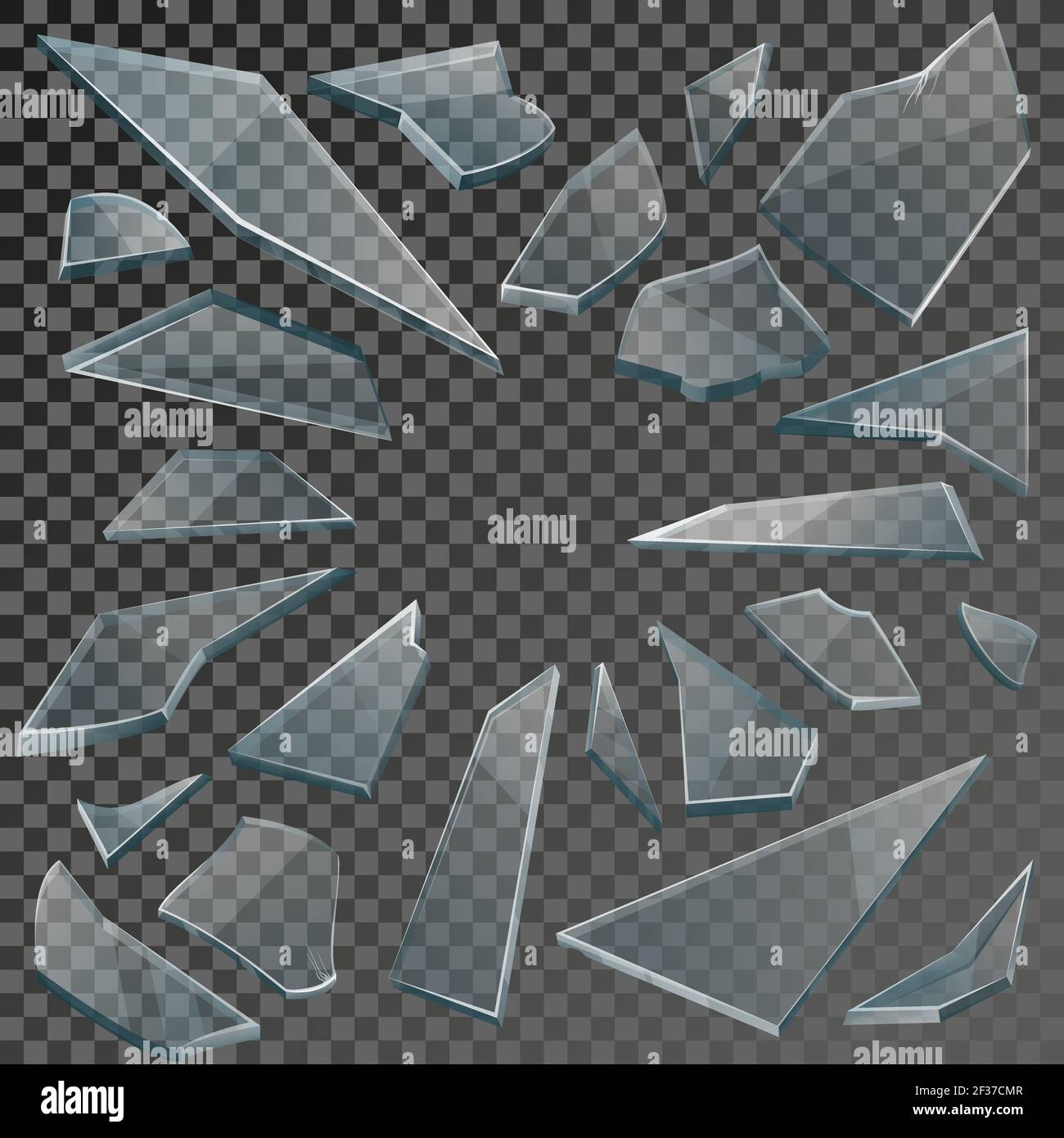 glass shards png
