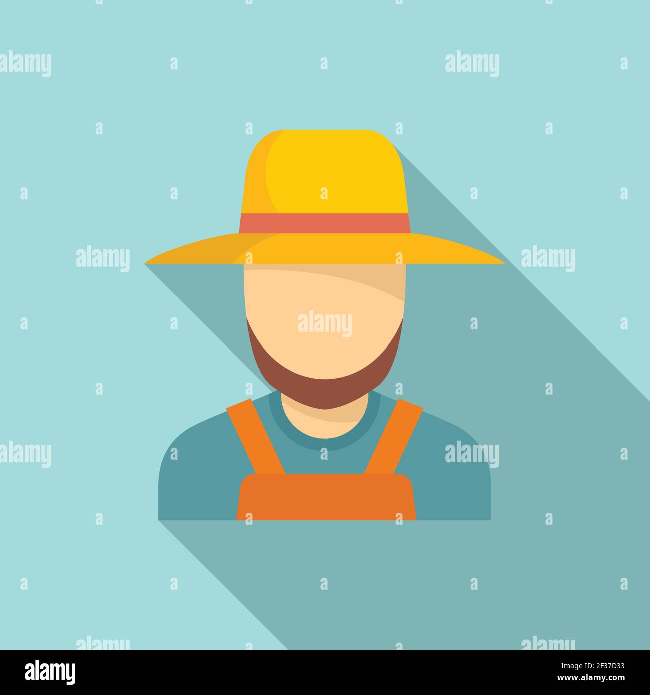 Agronomist icon, flat style Stock Vector Image & Art - Alamy