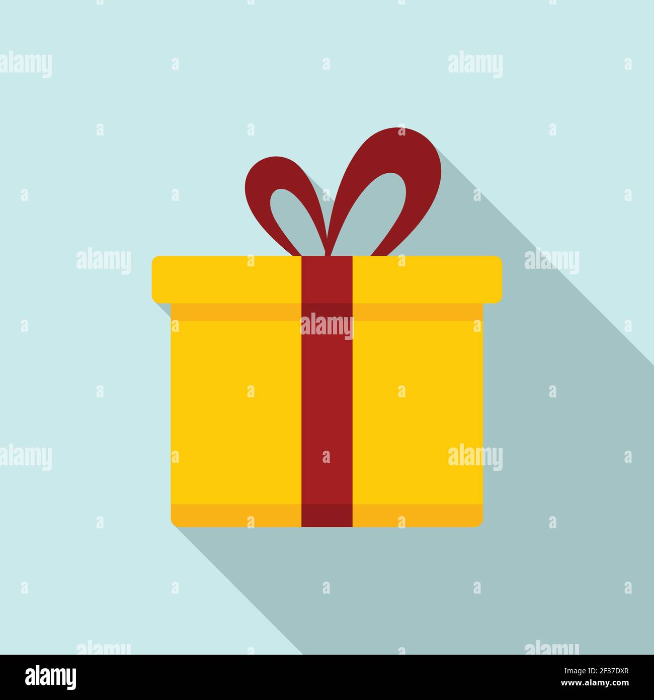Marketing gift box icon, flat style Stock Vector Image & Art - Alamy