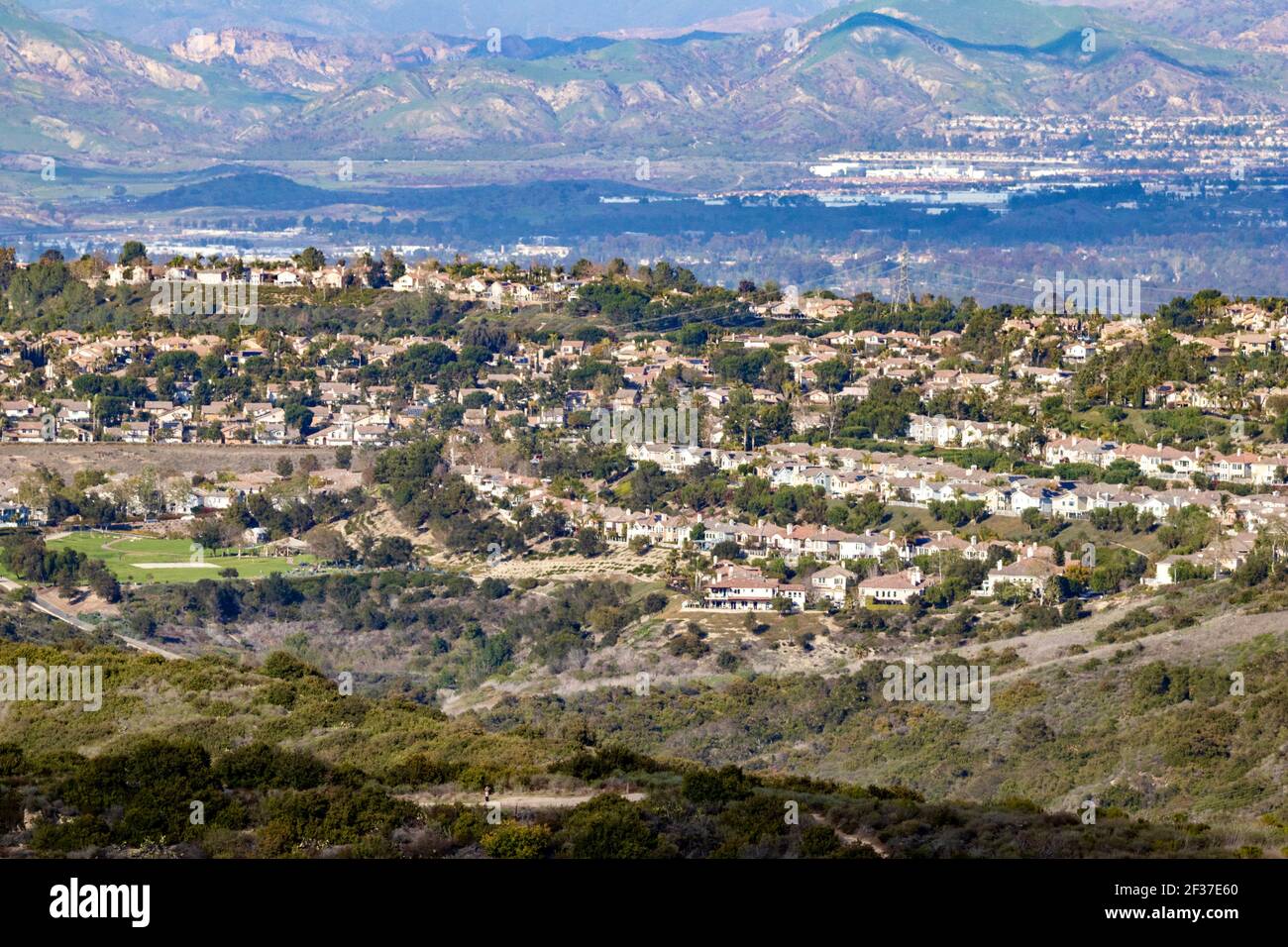 Housing developments in Orange County California USA Stock Photo Alamy