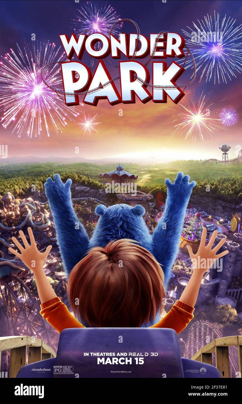 MOVIE POSTER, WONDER PARK, 2019, ©PARAMOUNT ANIMATION Stock Photo
