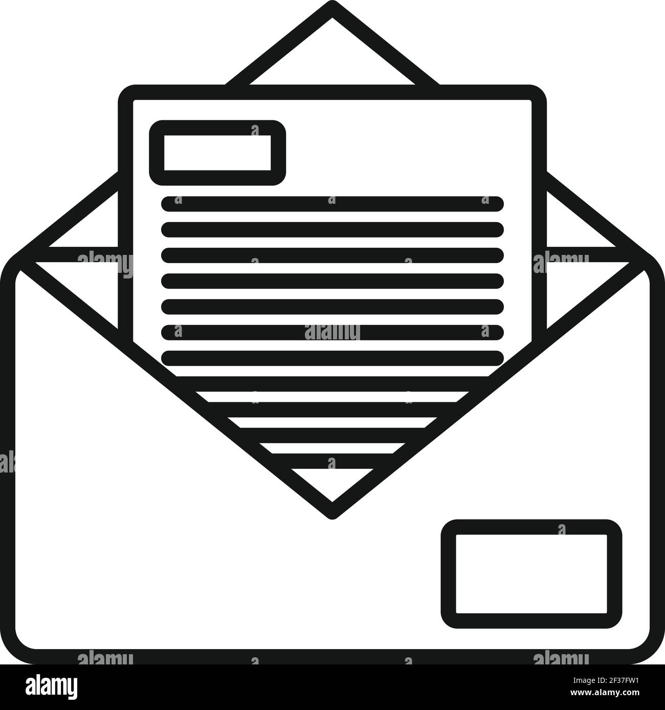 Company marketing mail icon, outline style Stock Vector Image & Art - Alamy