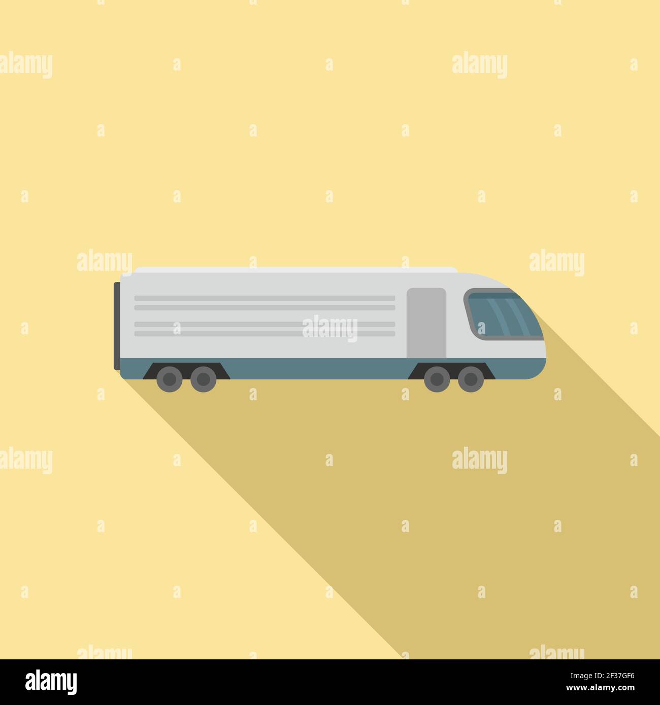 Modern electric train icon, flat style Stock Vector Image & Art - Alamy