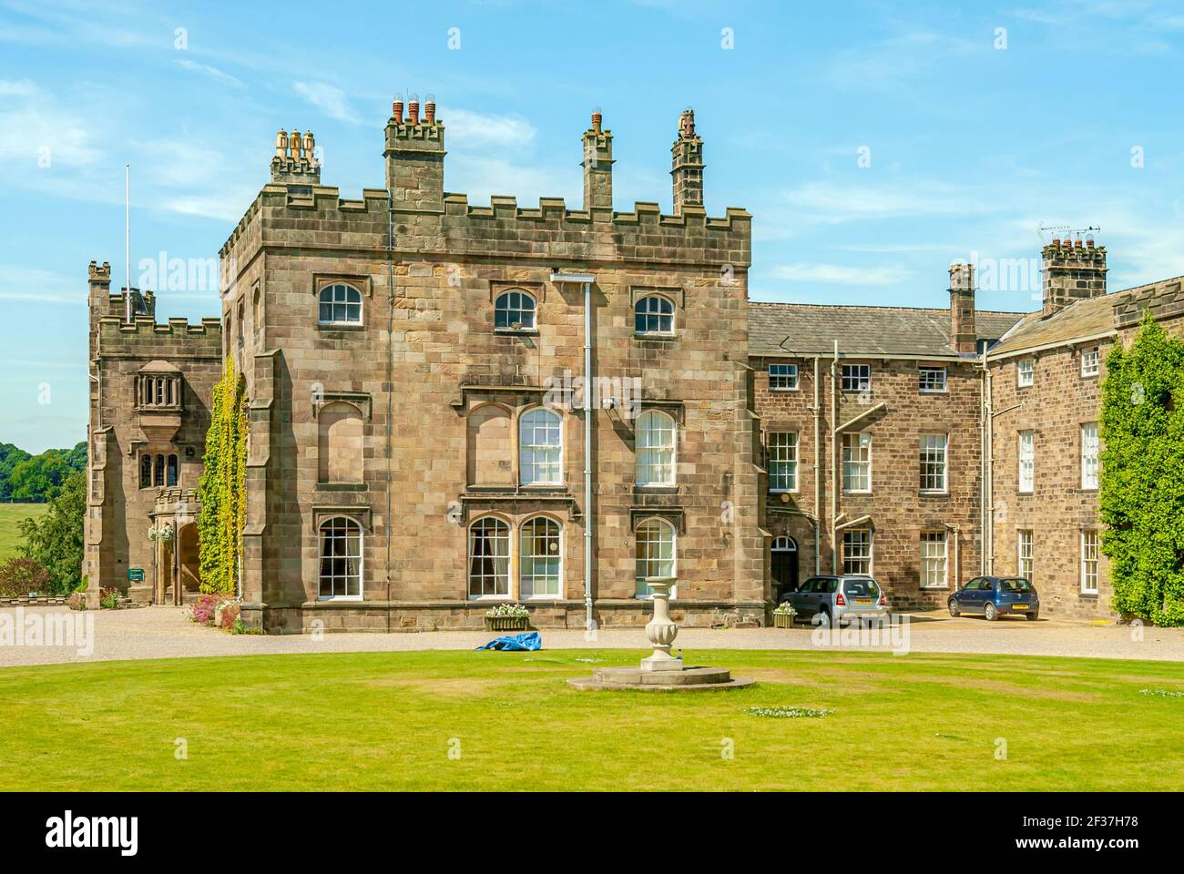 Ripley Castle is a Grade I listed 14thcentury country house in Ripley