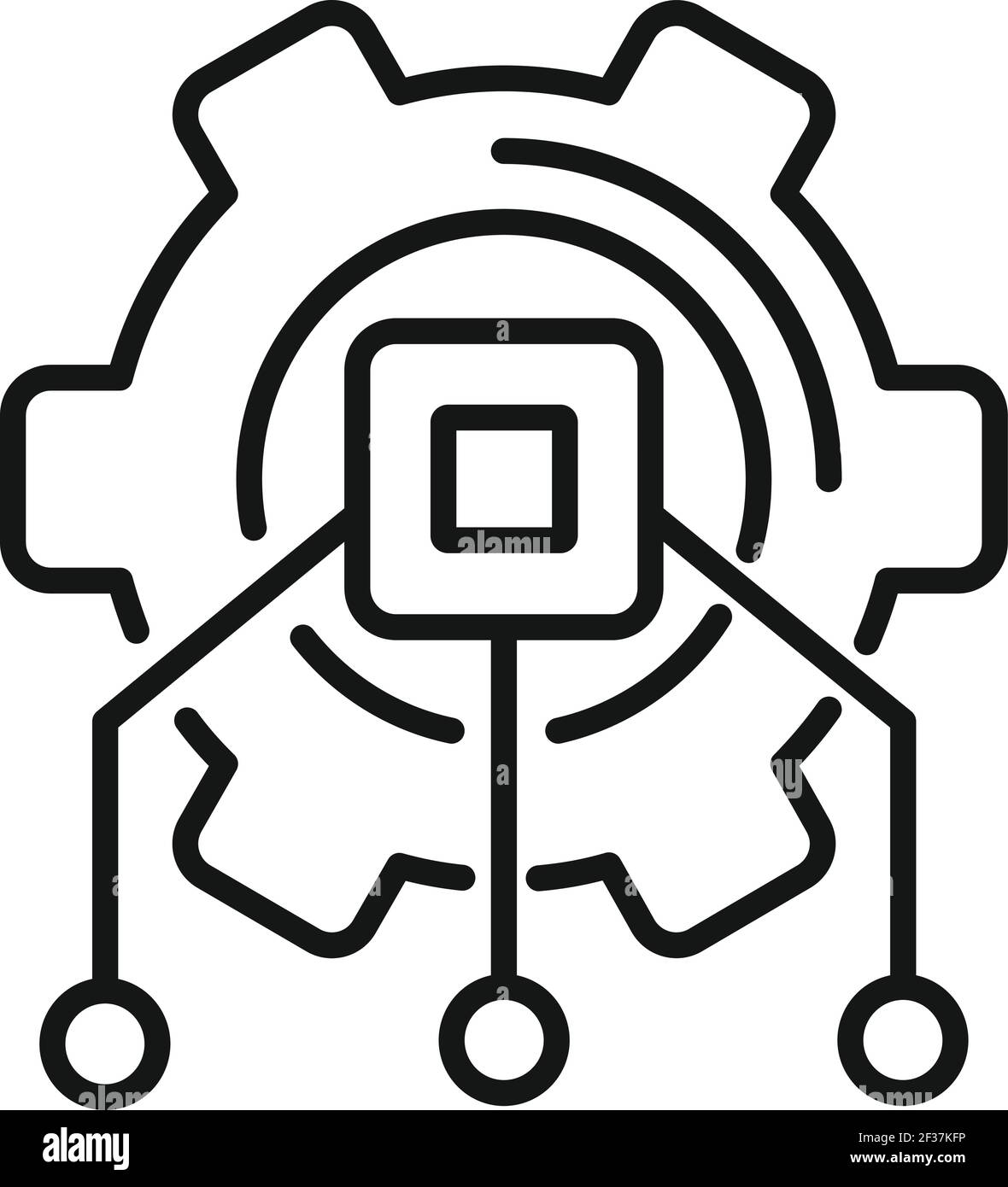 Web engineering icon, outline style Stock Vector Image & Art - Alamy