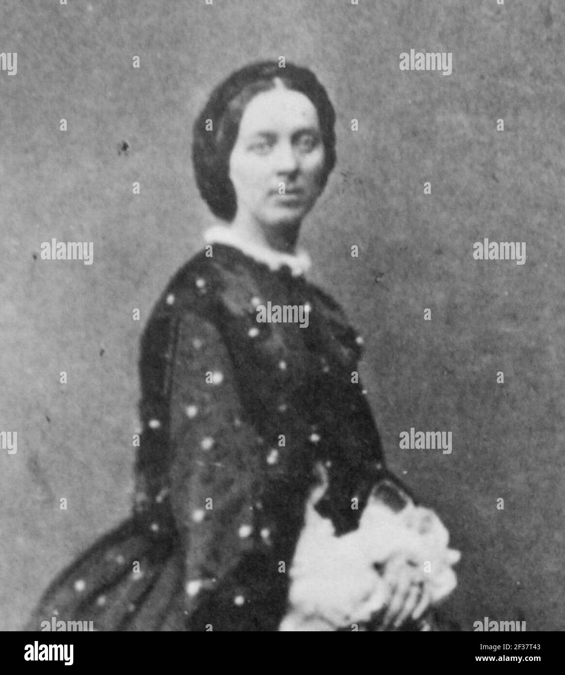 Princess Elisabeth of Saxe-Altenburg (1826–1896) Duchess of Oldenburg. Stock Photo