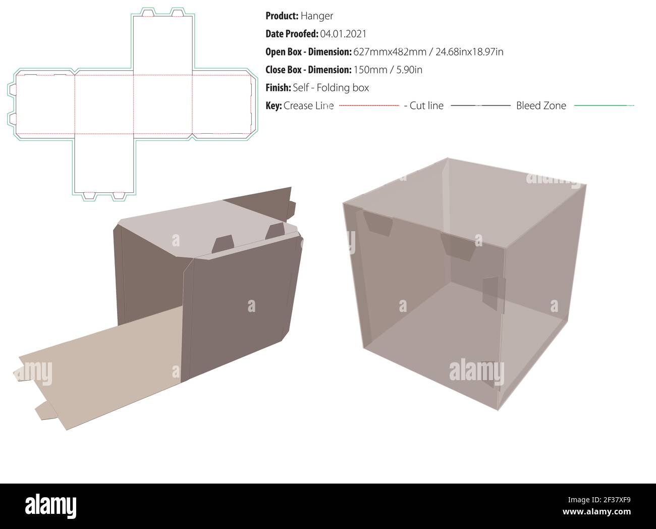 Folding a Cube Template 