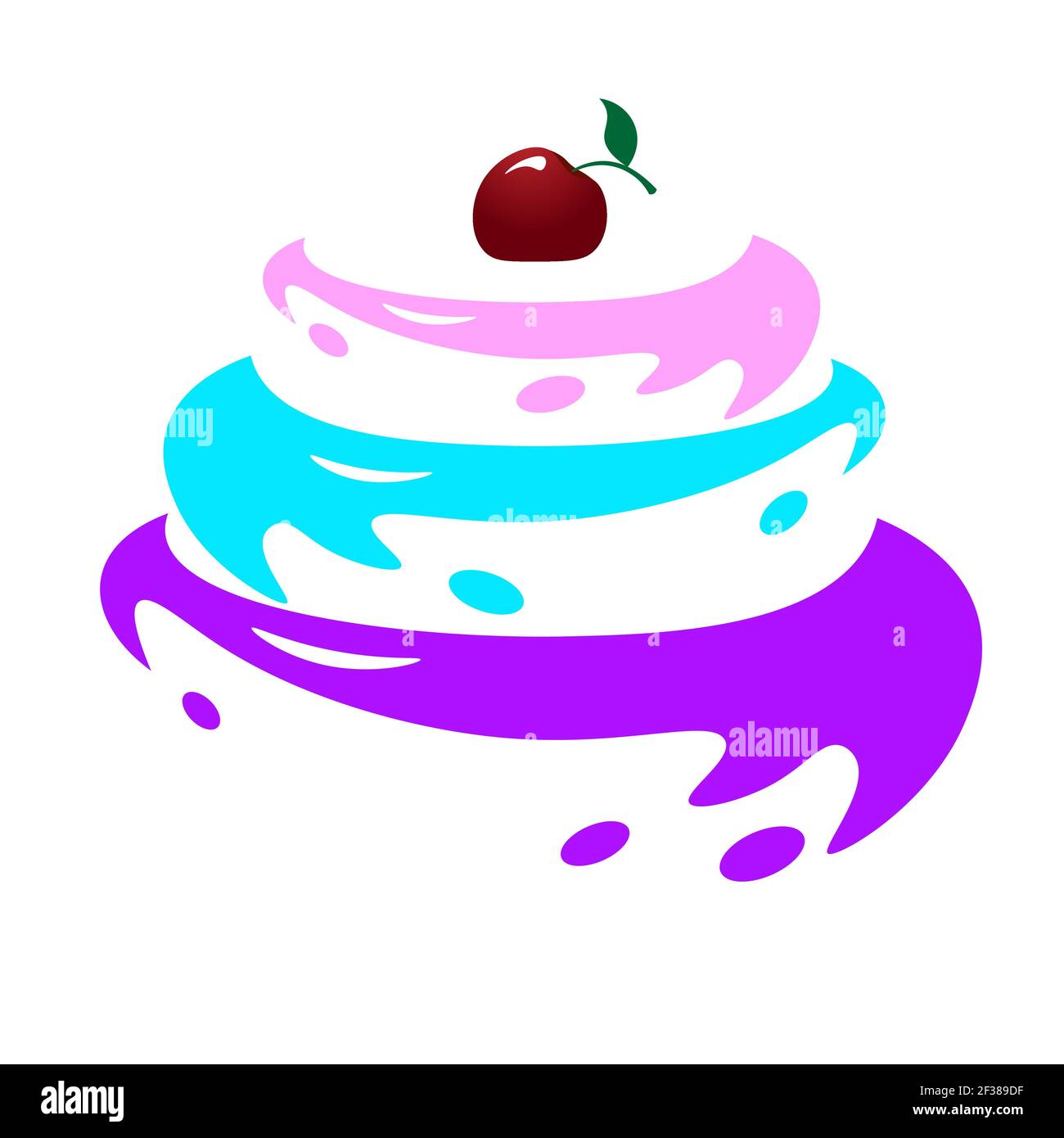 hand drawn cheese cake logo Designs Inspiration Stock Vector Image & Art -  Alamy