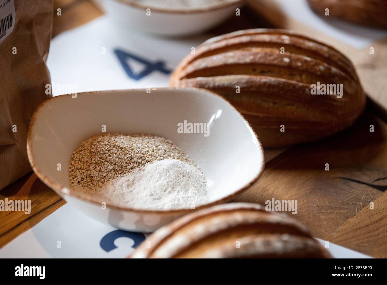 Make your own buckwheat flour hires stock photography and images Alamy