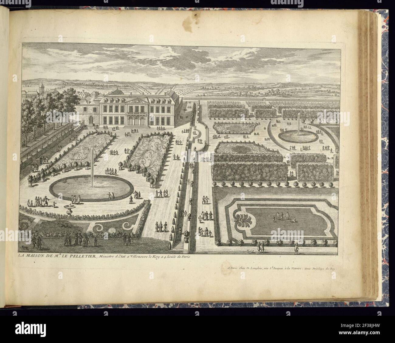 Print (France), ca. 1660 Stock Photo Alamy