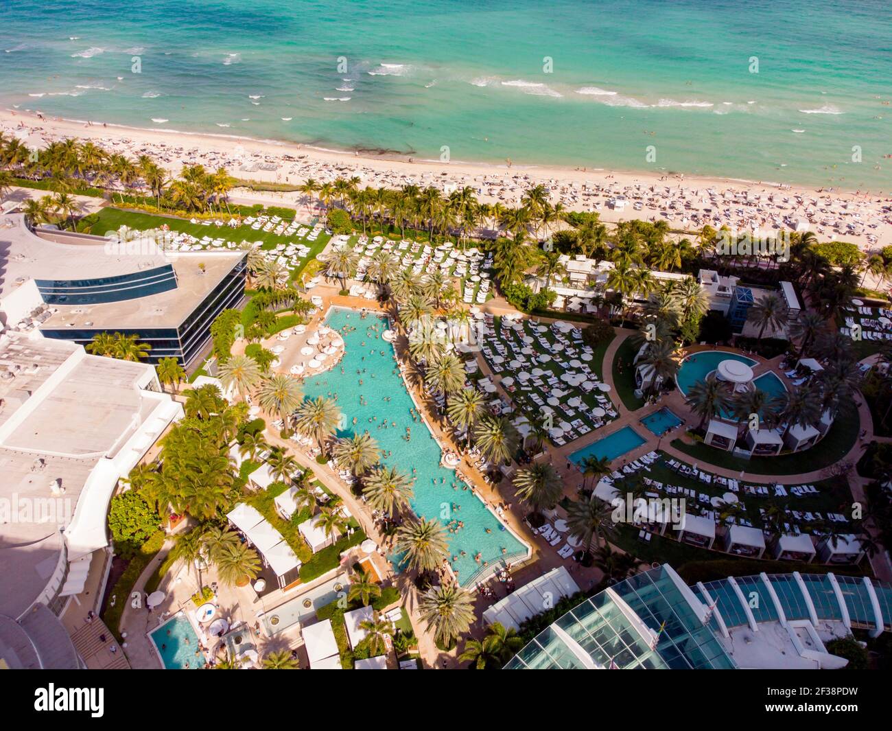 Fontainebleau Hotel Miami Beach view of pool deck and ocean Stock Photo Alamy Fontainebleau Hotel Miami Beach view of pool deck and ocean Stock Photo Alamy