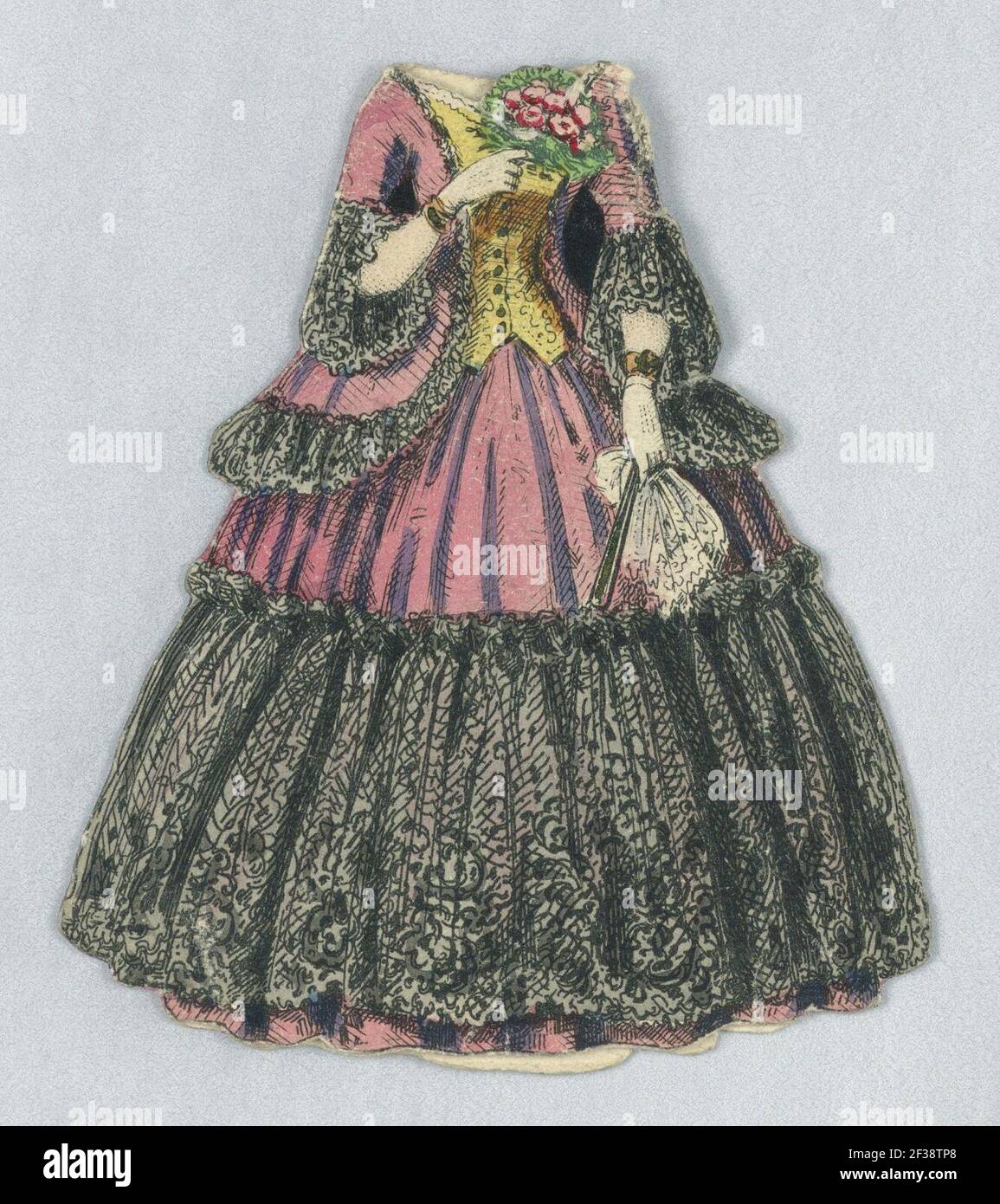 Paper dolls black lace dress hot sale