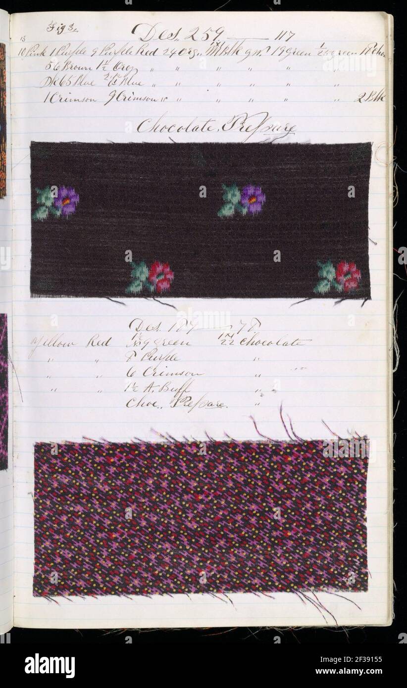 Printer's Sample Book (USA), 1868–69 Stock Photo - Alamy