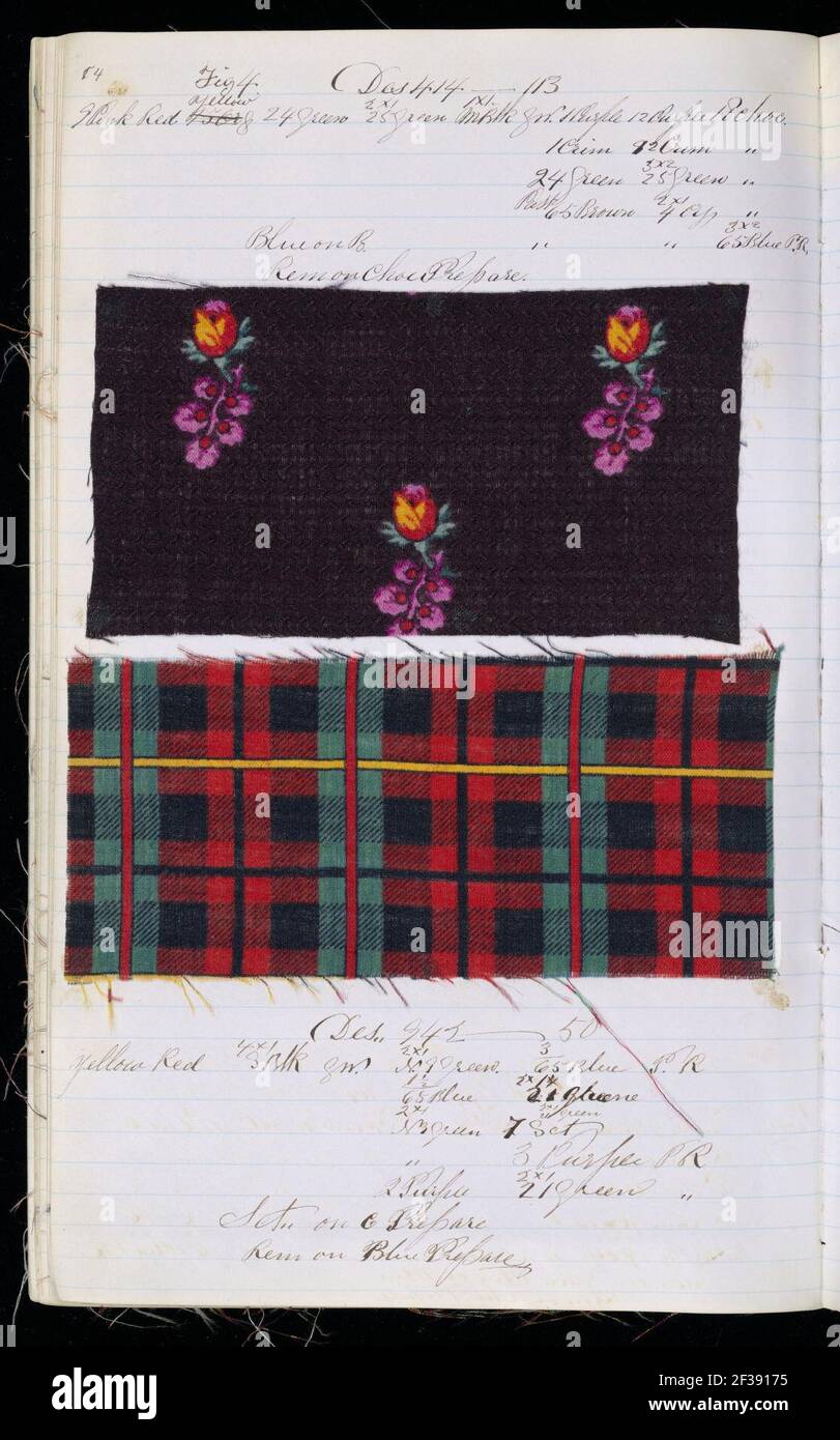 Printer's Sample Book (USA), 1868–69 Stock Photo - Alamy