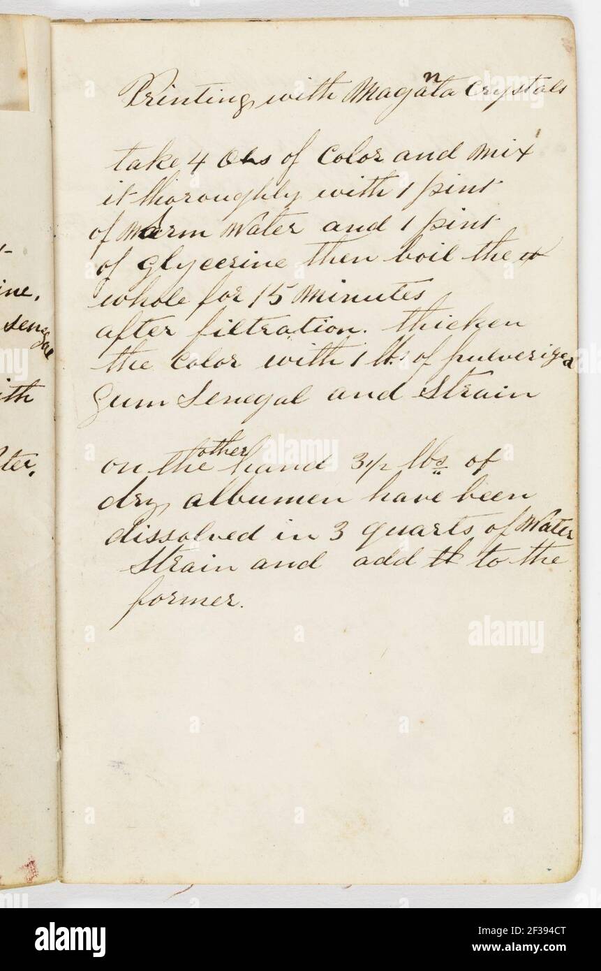 Printer's Sample Book, 1866–69 Stock Photo - Alamy