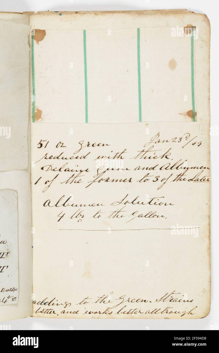 Printer's Sample Book, 1866–69 Stock Photo - Alamy