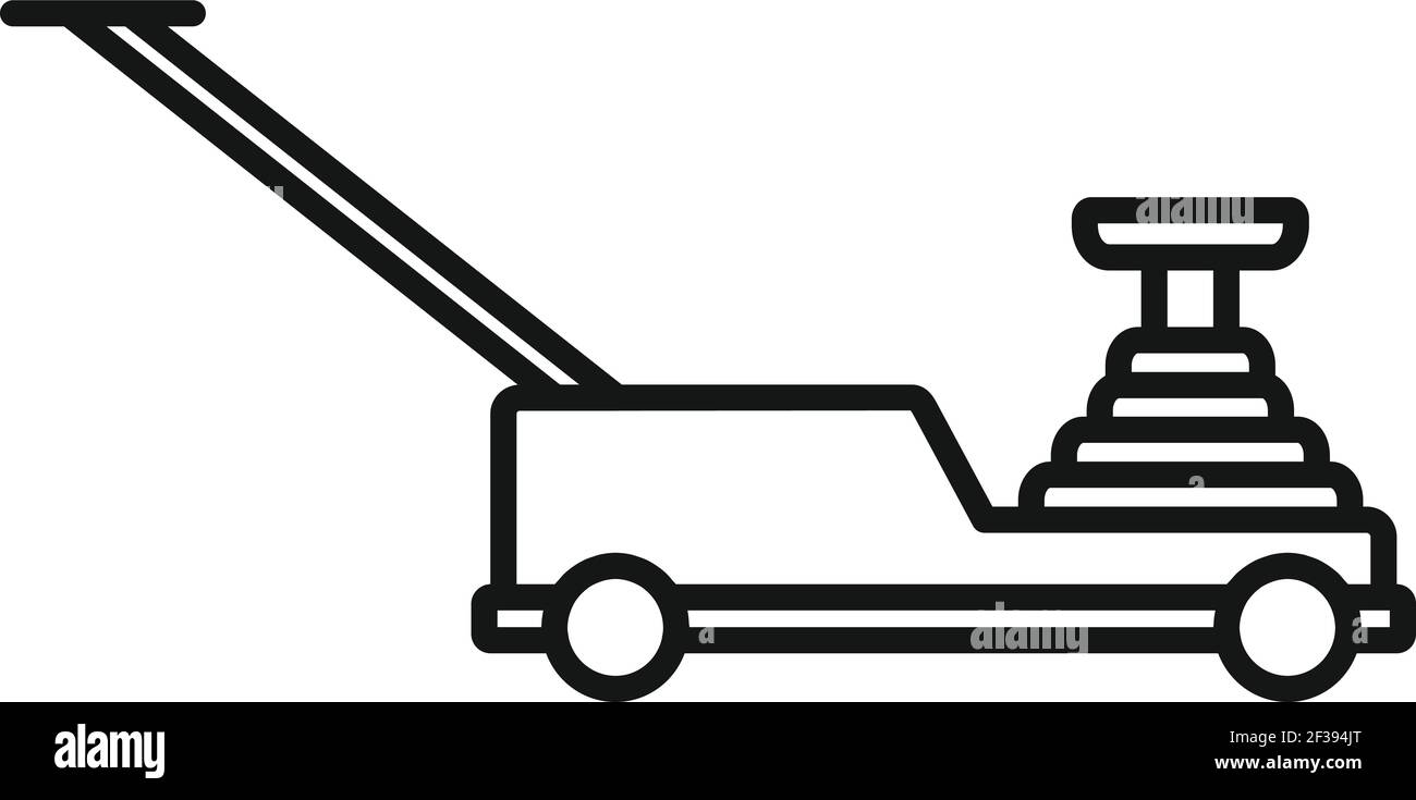 Hydraulic lift icon, outline style Stock Vector Image & Art - Alamy