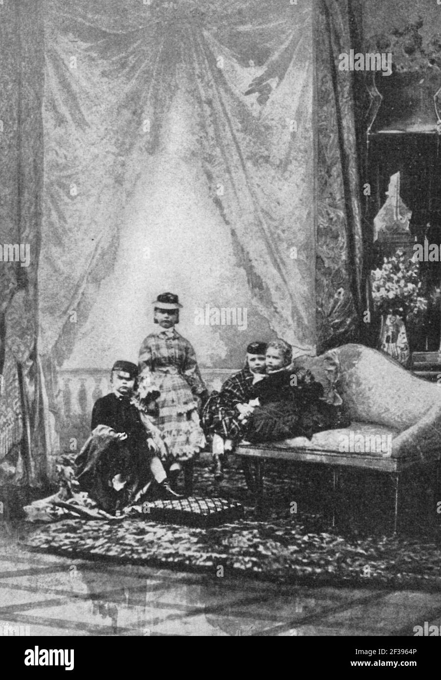 Prinz Friedrich August um 1870 Stock Photo Alamy