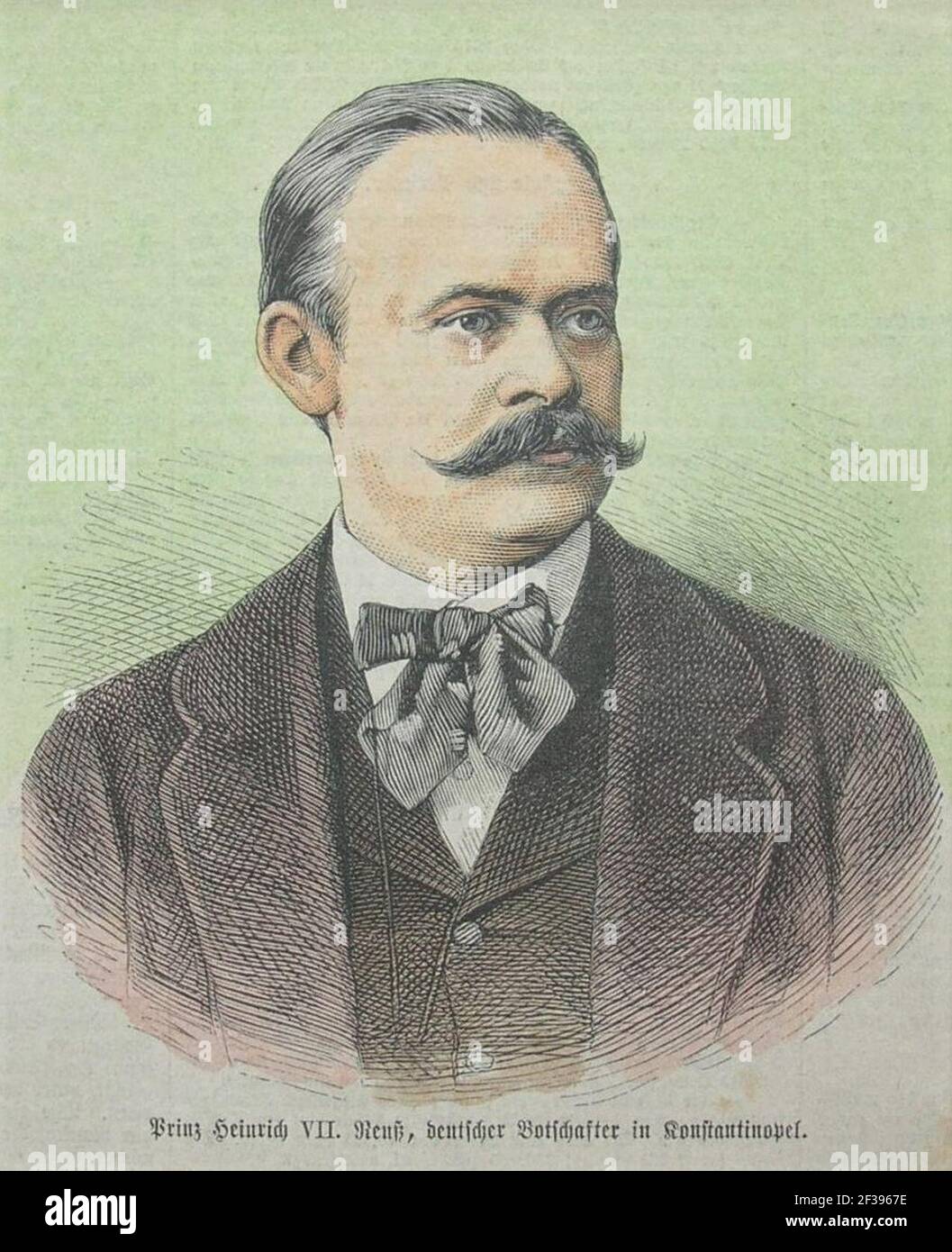 クリスマスファッション VII. Heinrich Prinz Reuß in Botschafter (deutscher 人文