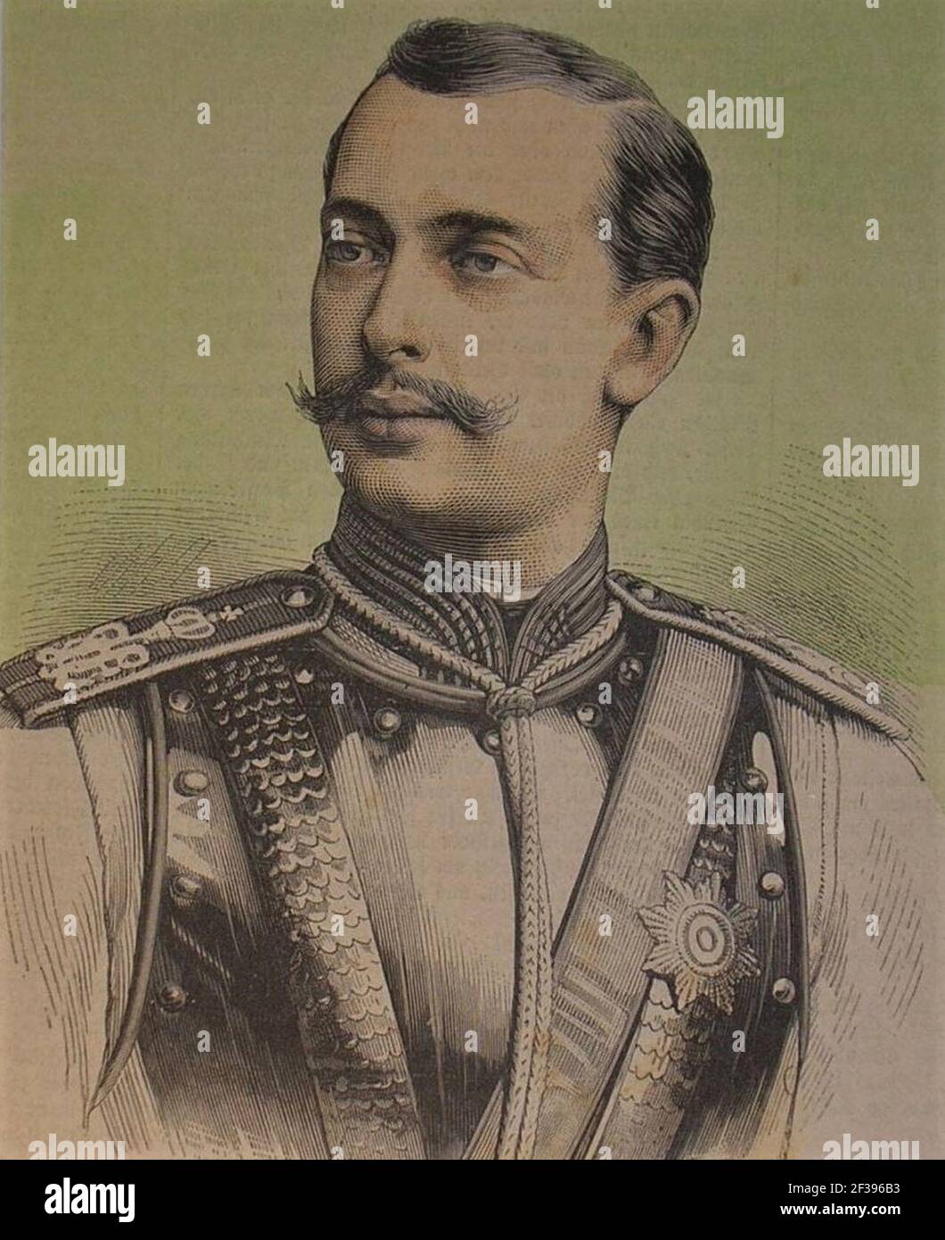 Prinz Sergei von Leuchtenberg. Stock Photo