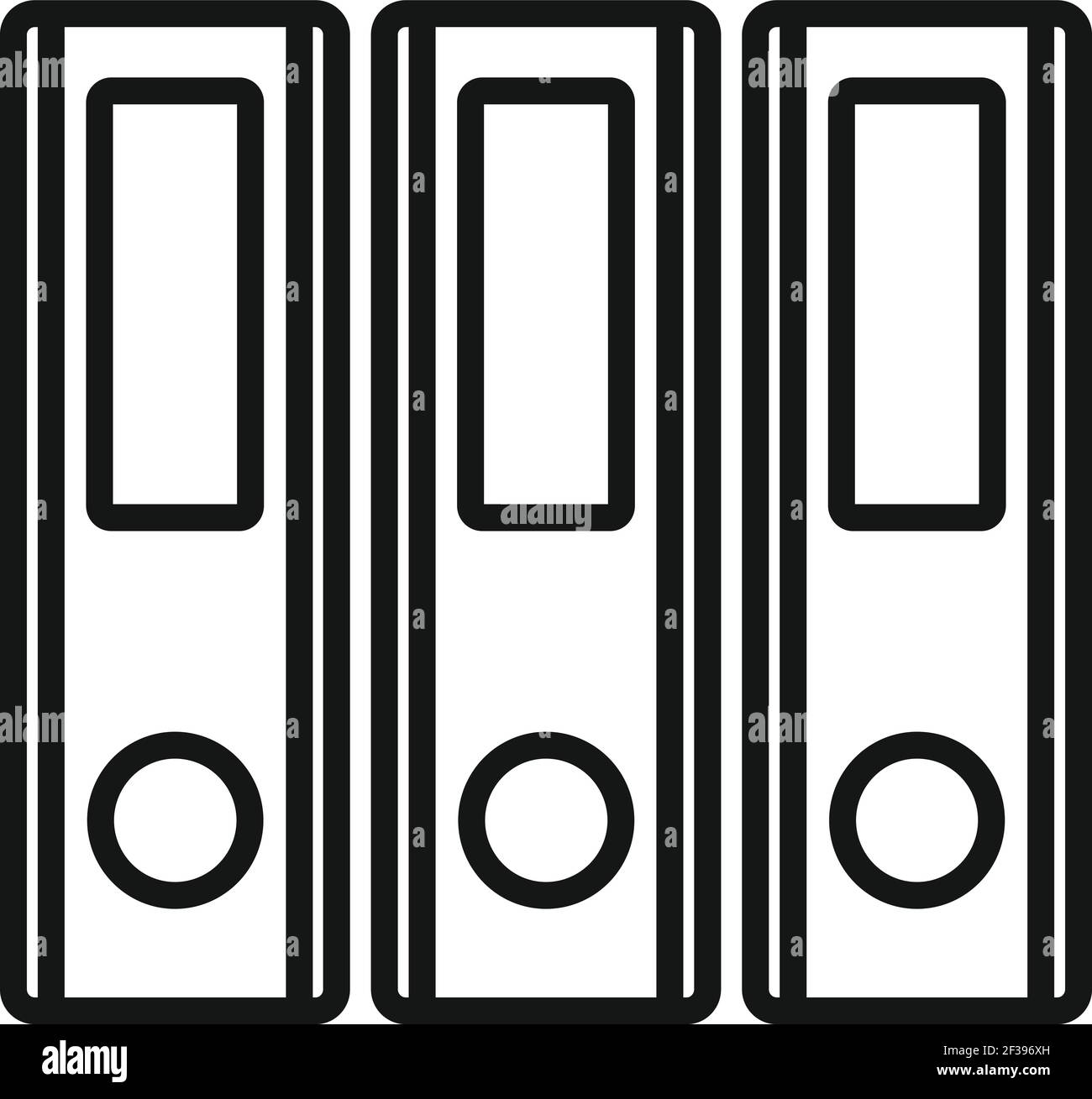 Transaction folders icon, outline style Stock Vector Image & Art - Alamy