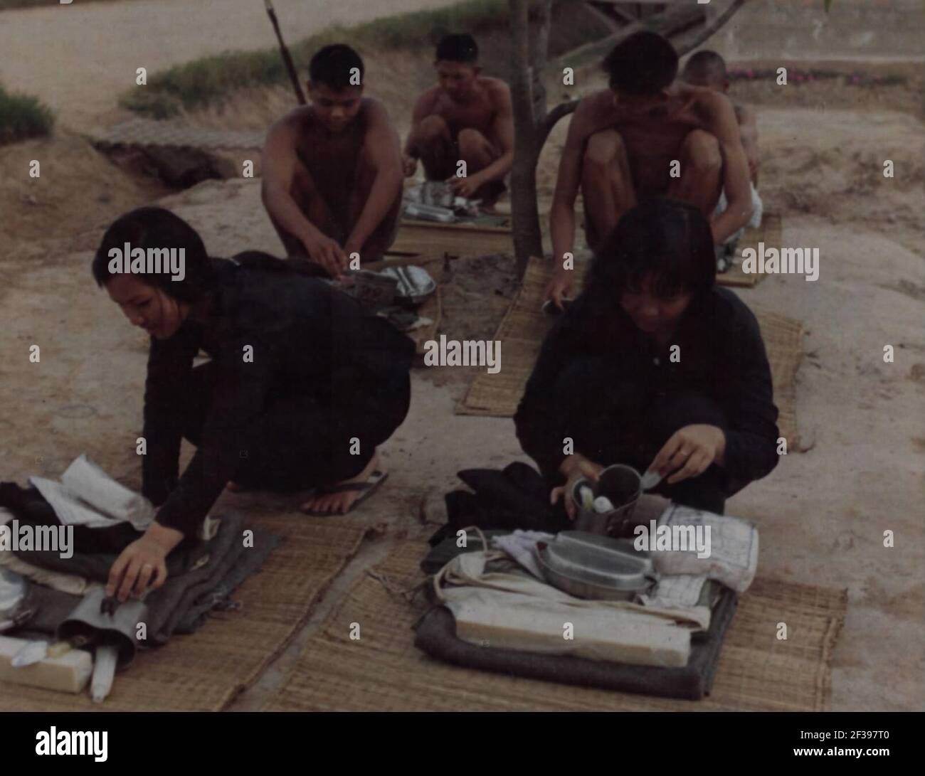 Prisoners receive health and comfort items, Can Tho PW Camp, November