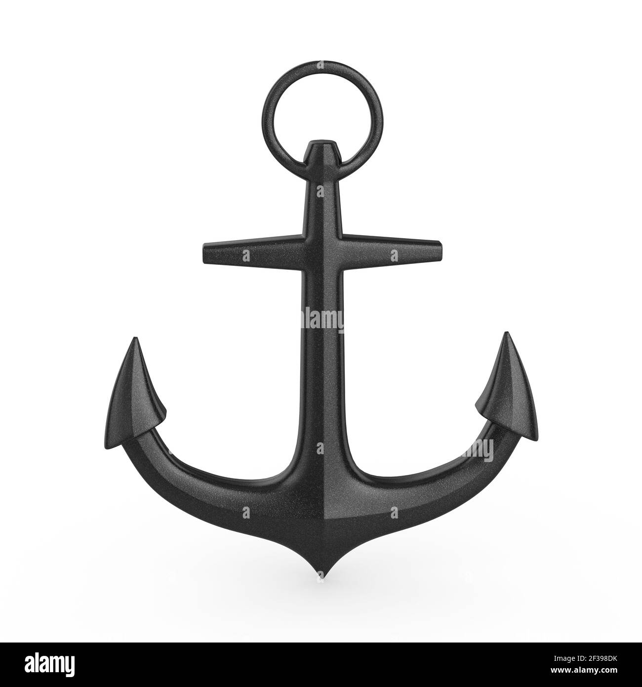 Anchor on a white background. 3d illustration Stock Photo Alamy
