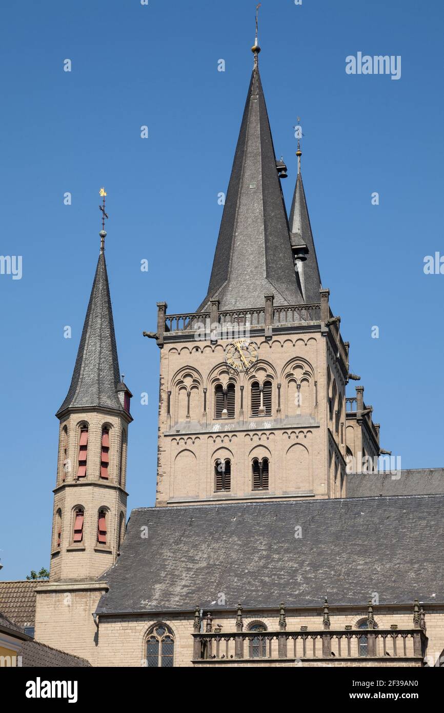 geography / travel, Germany, North Rhine-Westphalia, Lower Rhine, Xanten, cathedral St. Victo, Additional-Rights-Clearance-Info-Not-Available Stock Photo