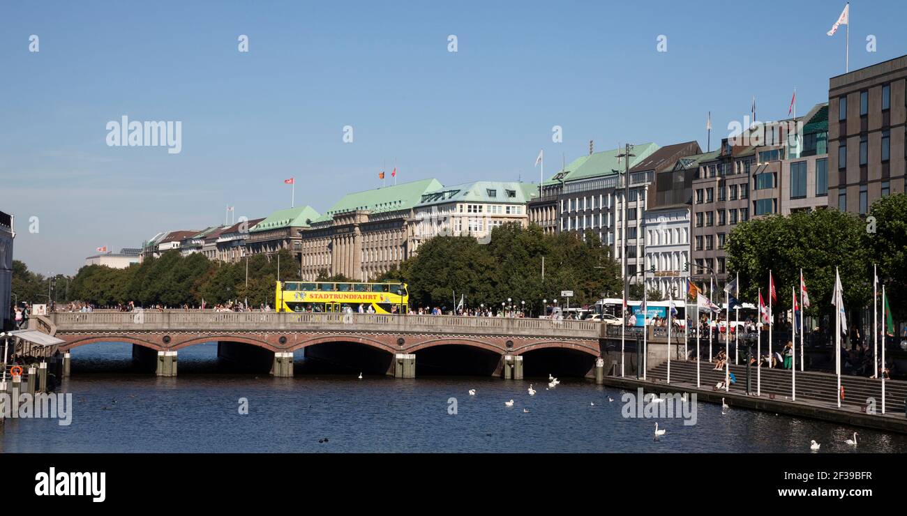 geography / travel, Germany, Hamburg, Inner Alste, Additional-Rights-Clearance-Info-Not-Available Stock Photo