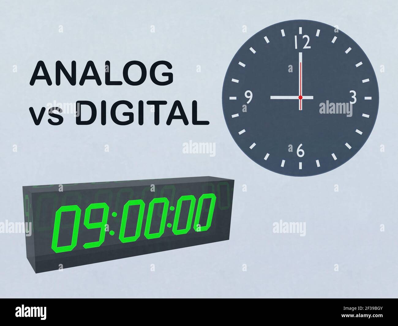 Digital versus analog hires stock photography and images Alamy
