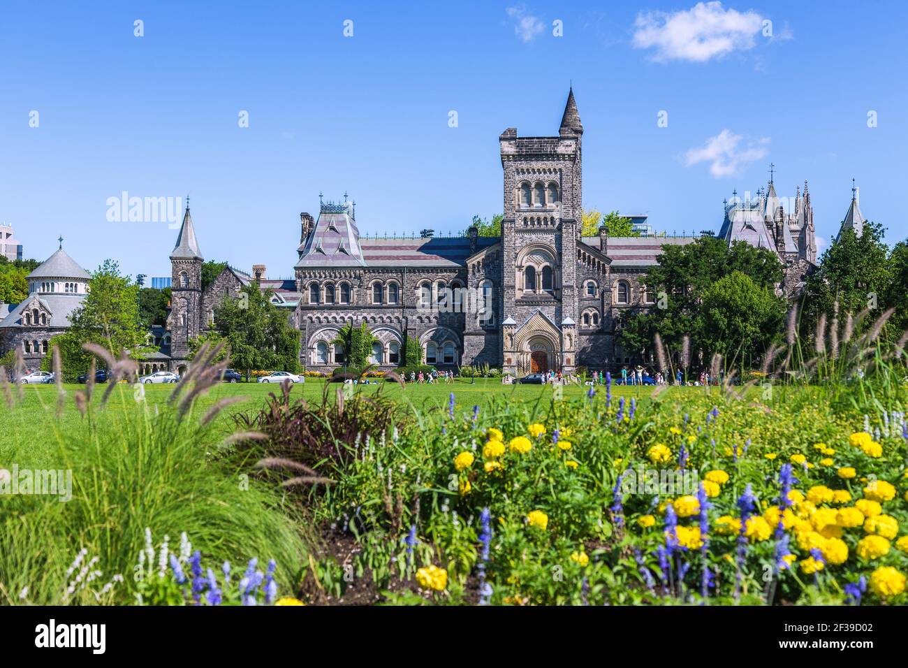 geography / travel, Canada, Toronto, University of Toronto, college of Toronto, Kings college circus, Additional-Rights-Clearance-Info-Not-Available Stock Photo