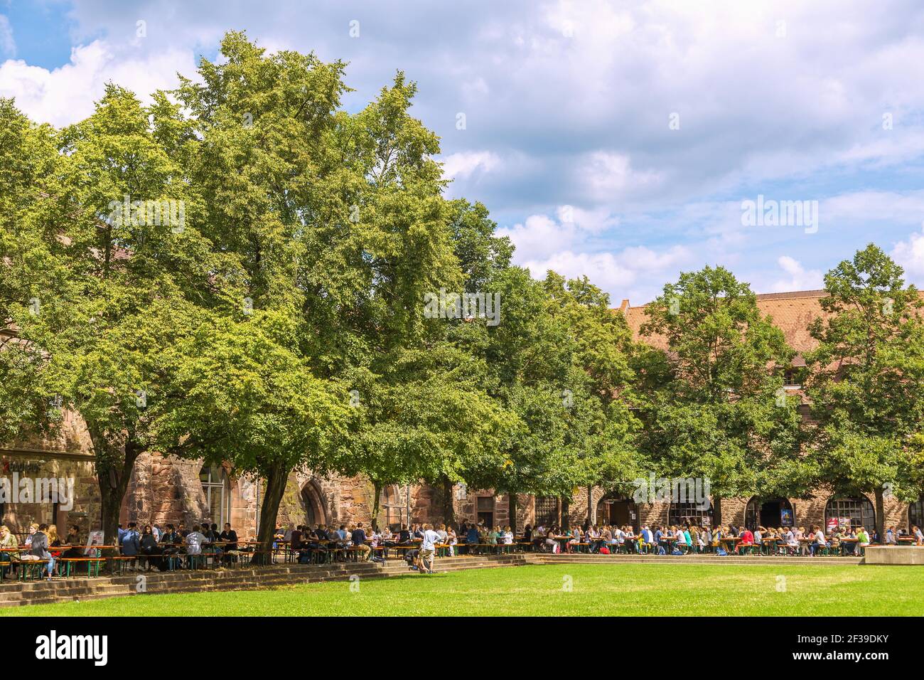 geography / travel, Germany, Baden-Wuerttemberg, Heidelberg, university canteen, sideboard in the armo, Additional-Rights-Clearance-Info-Not-Available Stock Photo