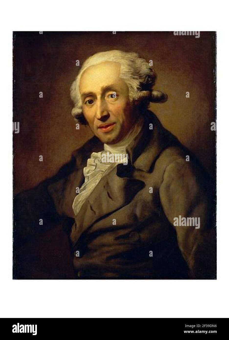 Professor Ernst Platner um 1789 Stock Photo Alamy