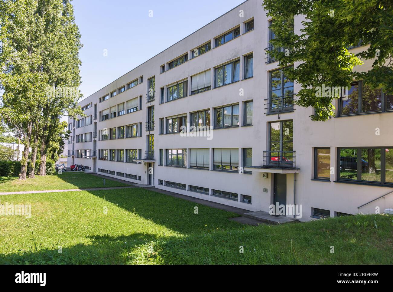 geography / travel, Germany, Baden-Wuerttemberg, Stuttgart, Weissenhof Estate, multiple dwelling of lo, Additional-Rights-Clearance-Info-Not-Available Stock Photo