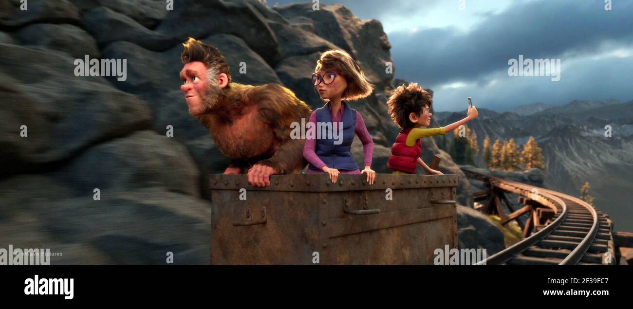 BIGFOOT FAMILY (2020), directed by JEREMY DEGRUSON. Credit: Octopolis   Belga Productions  Album Stock Photo - Alamy