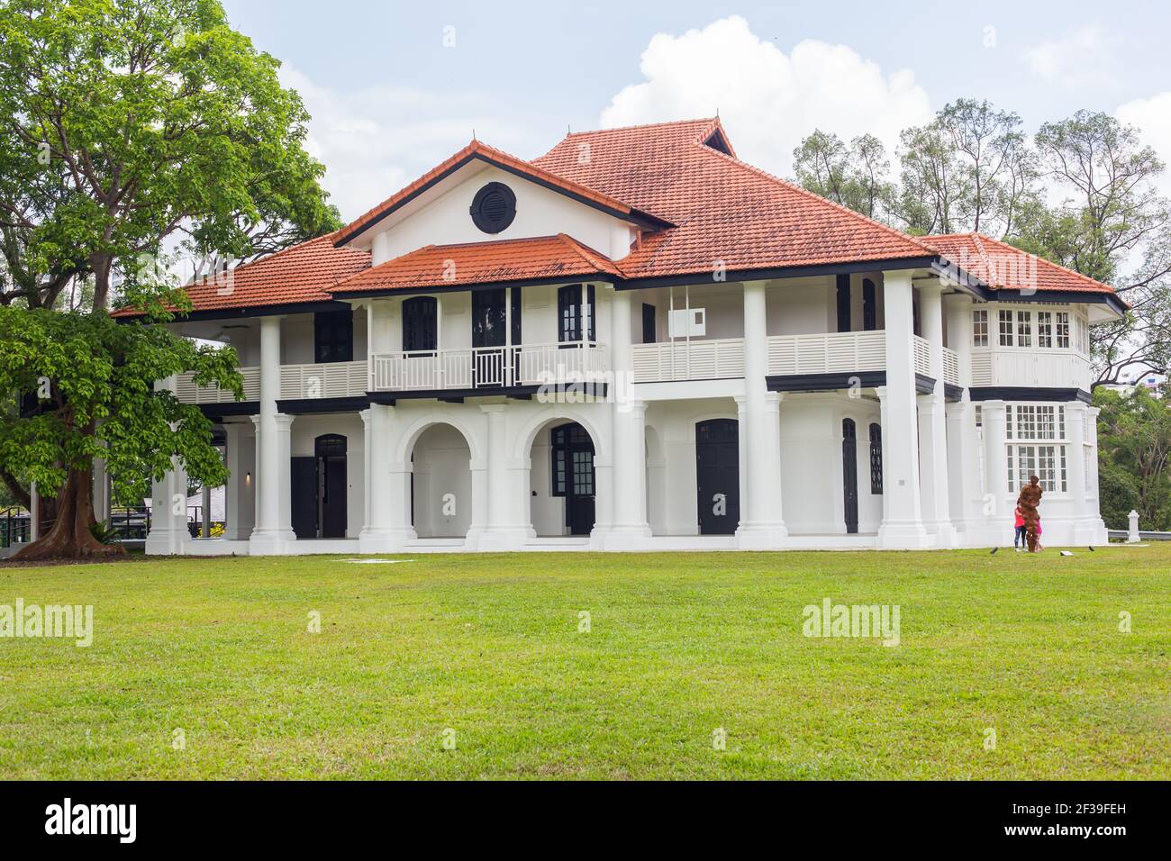 Black And White House Singapore High Resolution Stock Photography and