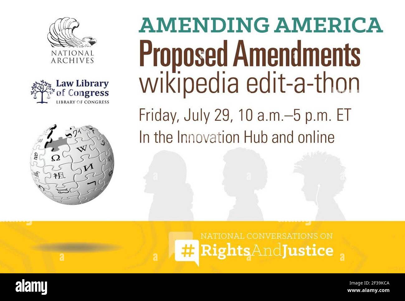 Proposed Amendment Edit-a-thon Stock Photo - Alamy